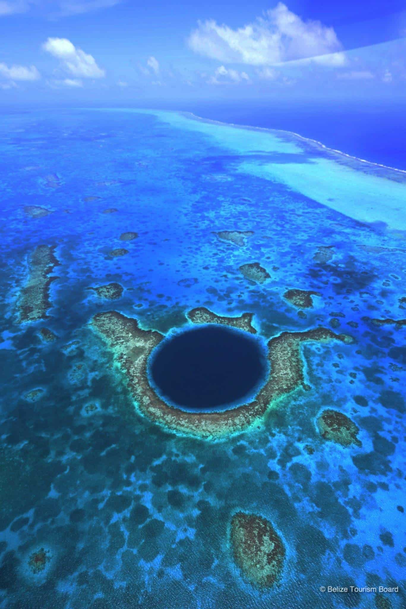 blue hole belize air tour